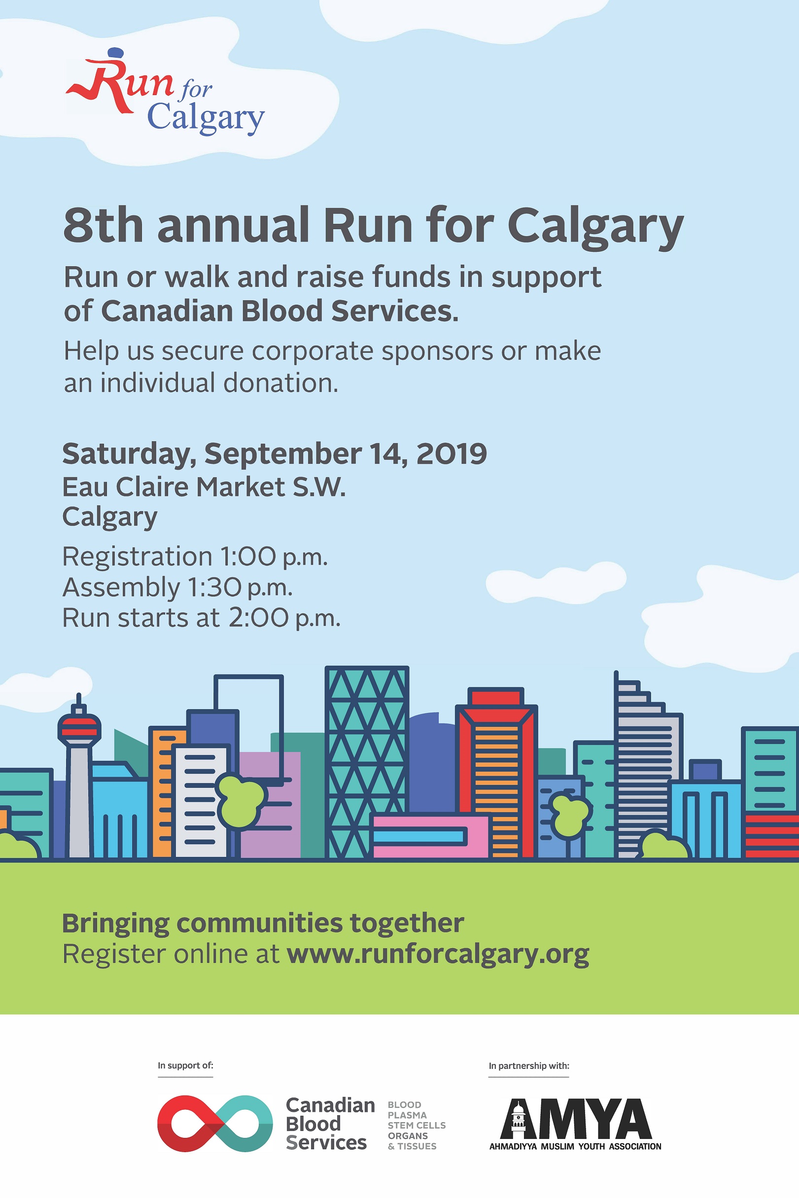 Run for Calgary poster